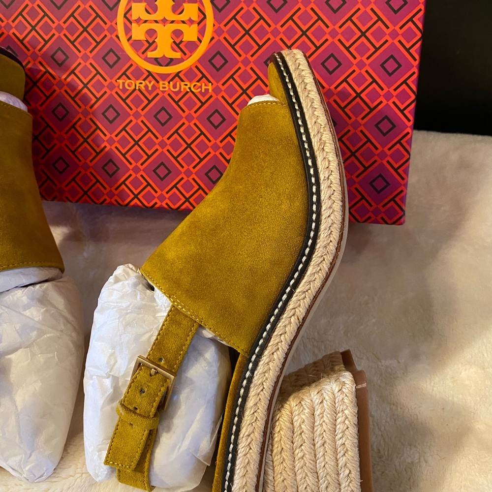 Tory Burch Espadrille Nat Suede - Picture 6 of 9